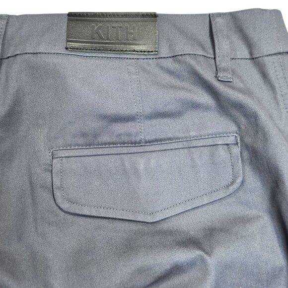 KITH Classics Men’s Cotton Jogger Pants Blue Twill Tapered Size 36 Streetwear - Picture 12 of 12